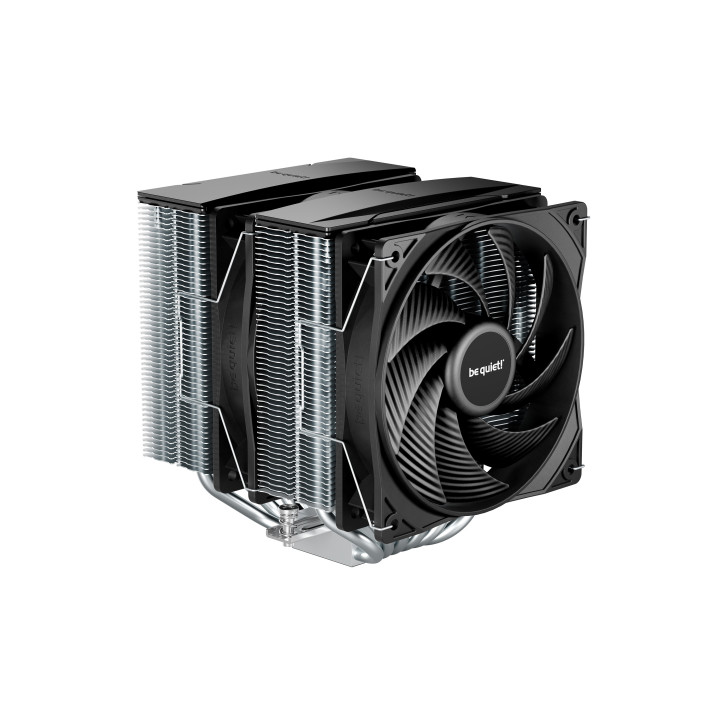 be quiet! Pure Rock Pro 3 Processador Arrefecimento a ar 12 cm Prateado 1 unidade(s)