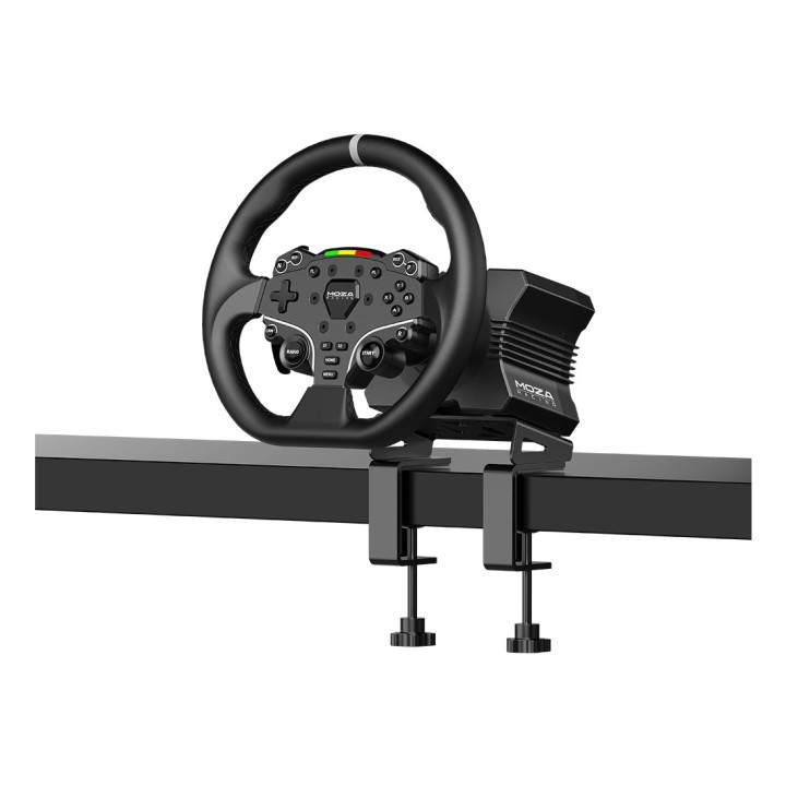 Moza Racing RS20 controlador de jogo Preto Volante + Pedais PC