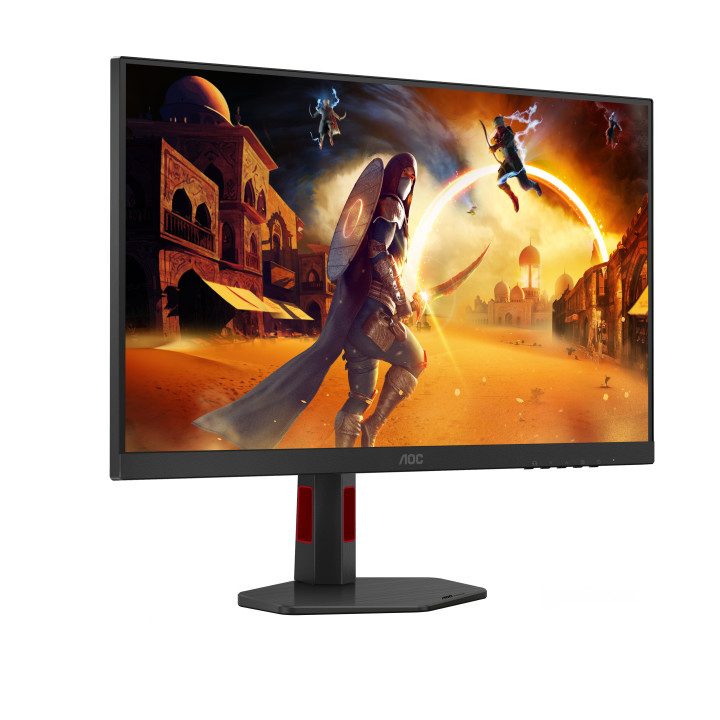 AOC G4 U27G4R monitor de ecrã 68,6 cm (27") 3840 x 2160 pixels Quad HD LED Preto, Vermelho
