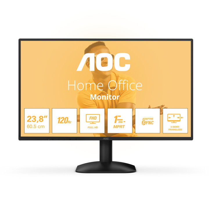 AOC 24B31H LED display 60,5 cm (23.8") 1920 x 1080 pixels Full HD Preto
