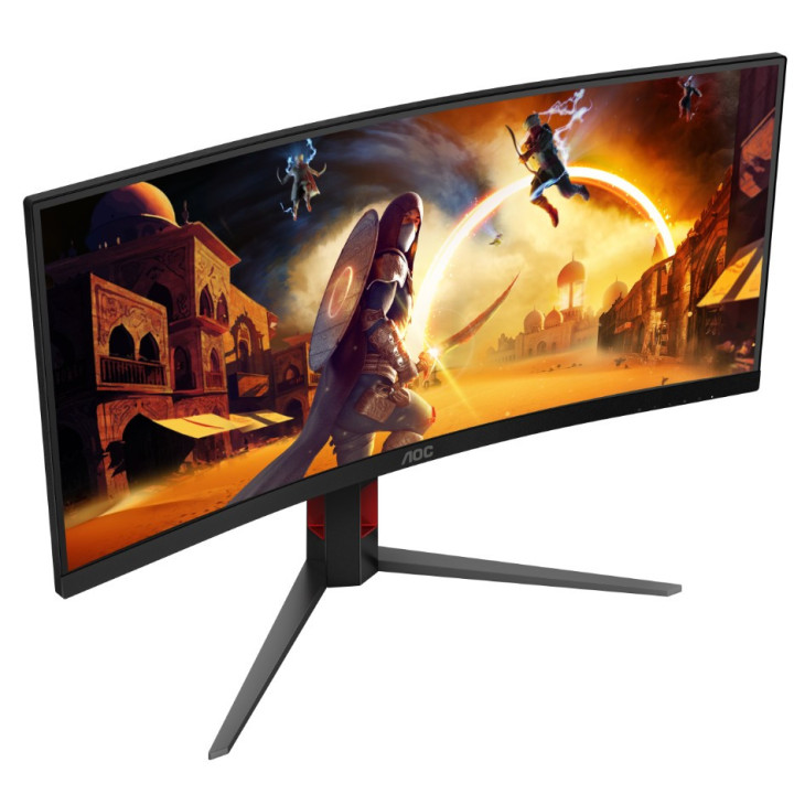 Monitor Curvo AOC Gaming 34" CU34G4 Fast VA WQHD 180Hz 0.5ms