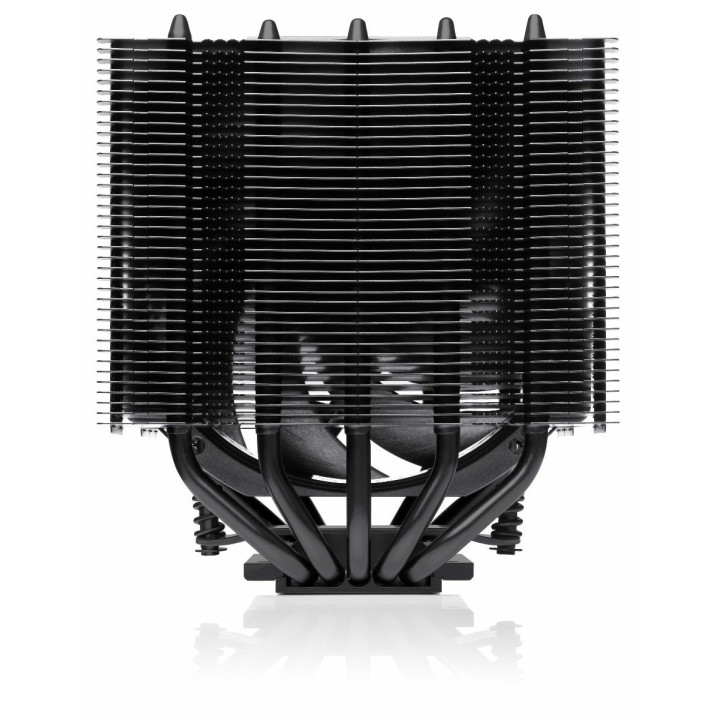 Noctua NH-D12L Processador Arrefecimento a ar 12 cm Alumínio, Preto 1 unidade(s)