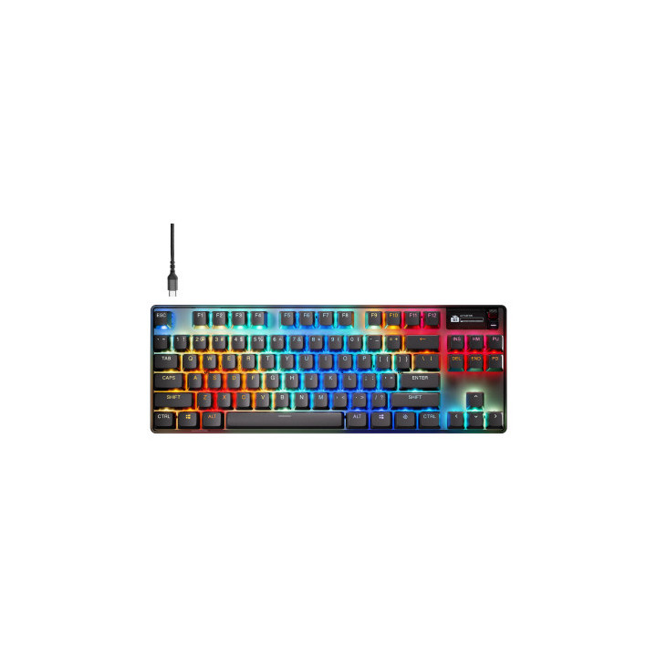 Steelseries APEX PRO TKL GEN 3 teclado Jogos USB Inglês (Estados Unidos) Preto
