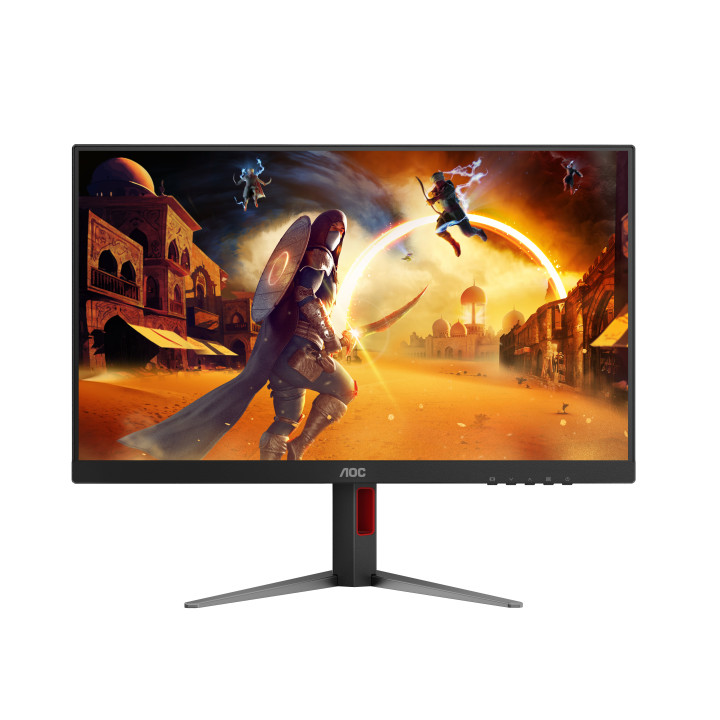 AOC 27G4HA monitor de ecrã 68,6 cm (27") 1920 x 1080 pixels Full HD LED Preto, Vermelho