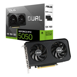 Gráfica ASUS Dual -RTX5050-O8G NVIDIA GeForce RTX 5050 8 GB GDDR6