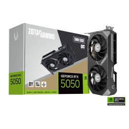 Gráfica Zotac GAMING GeForce RTX 5050 Twin Edge OC NVIDIA 8 GB GDDR6