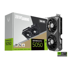 Gráfica Zotac GAMING GeForce RTX 5050 Twin Edge NVIDIA 8 GB GDDR6