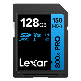 Lexar High-Performance 800xPRO 128 GB SDXC UHS-I Classe 10