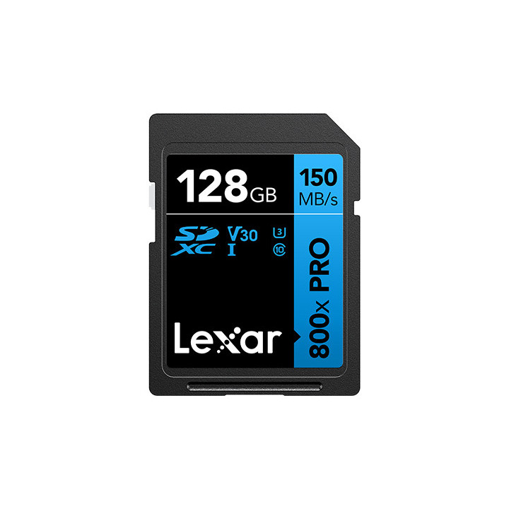 Lexar High-Performance 800xPRO 128 GB SDXC UHS-I Classe 10