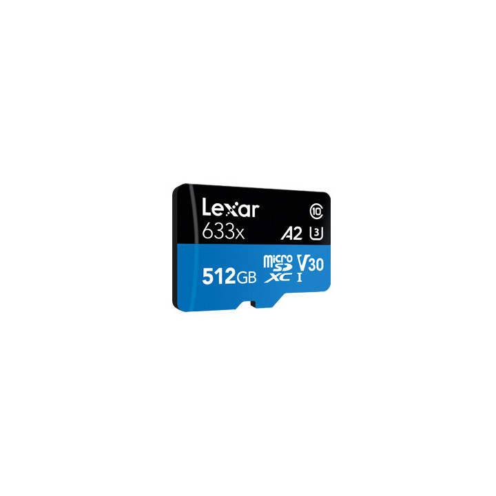 Lexar 633x 512 GB MicroSDXC UHS-I Classe 10