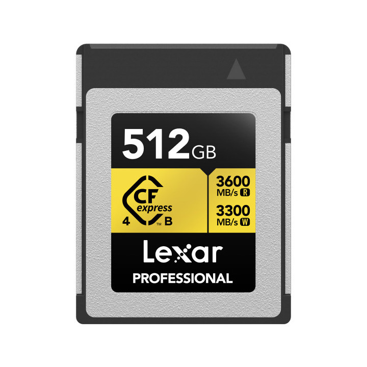 Lexar LCXEXP4512G-RNENG cartão de memória 512 GB CFexpress tipo B