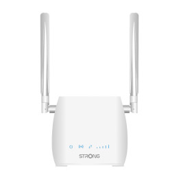 Strong 300M router sem fios Fast Ethernet Single-band (2,4 GHz) 4G Branco