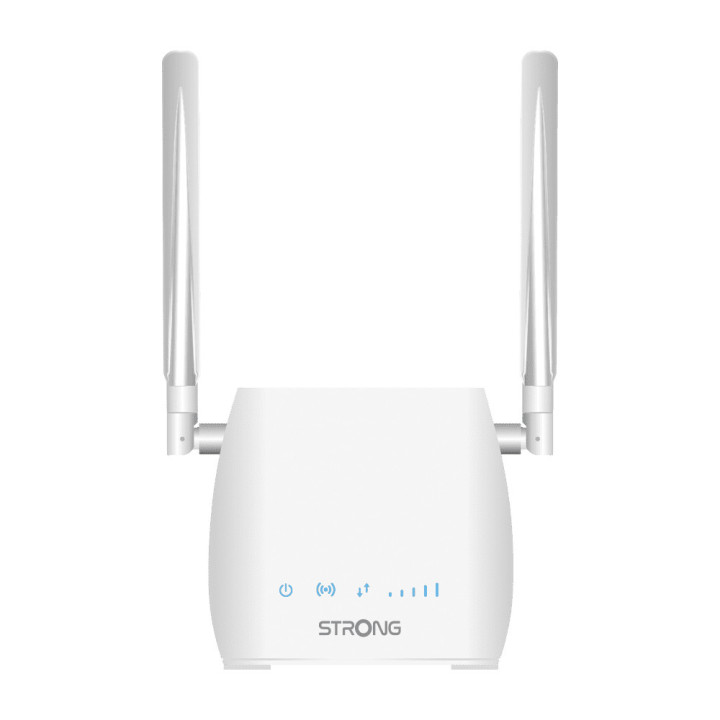 Strong 300M router sem fios Fast Ethernet Single-band (2,4 GHz) 4G Branco