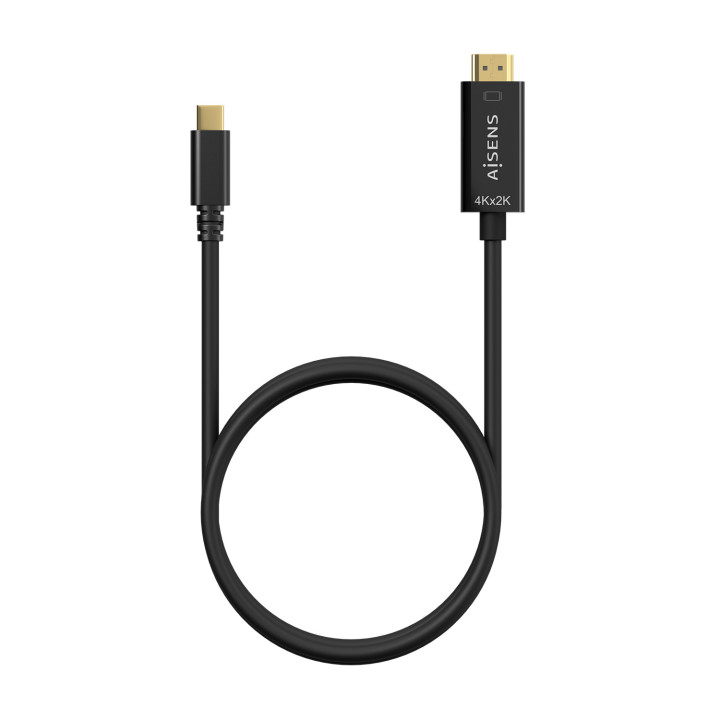 AISENS A109-0624 adaptador de cabo de vídeo 1,8 m USB Type-C HDMI Type A (Standard) Preto