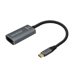 AISENS A109-0683 adaptador de cabo de vídeo 0,15 m USB Type-C HDMI Type A (Standard) Cinzento