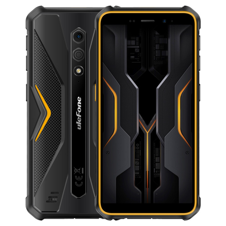 Ulefone Armor X12 Pro 13,8 cm (5.45") Dual SIM Android 13 4G USB Type-C 4 GB 64 GB 4860 mAh Preto, Laranja