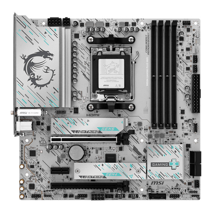 MSI B850M GAMING PLUS WIFI AMD B850 Ranhura AM5 micro ATX