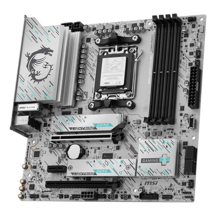 MSI B850M GAMING PLUS WIFI AMD B850 Ranhura AM5 micro ATX