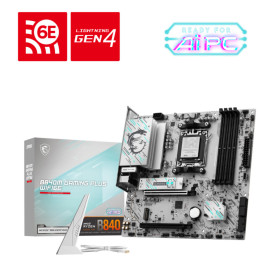 Motherboard MSI B840M GAMING PLUS WIFI6E AMD B840  AM5 micro ATX