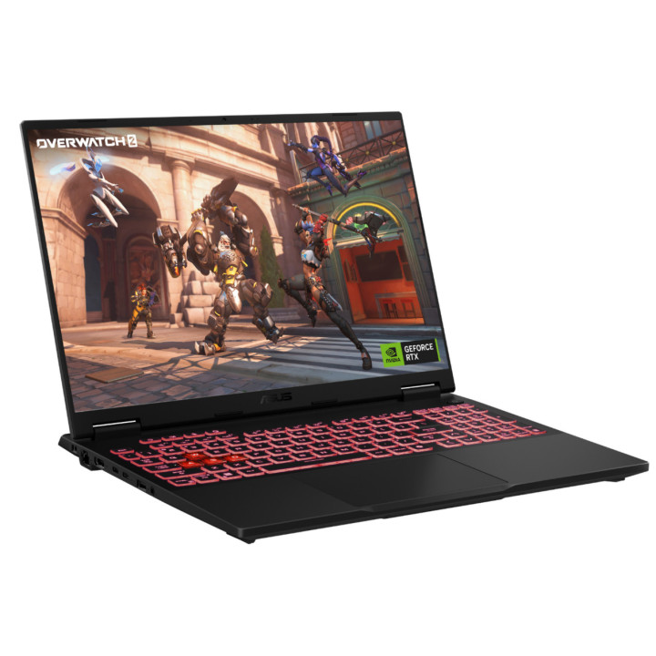 Portátil ASUS TUF A16 FA608PM 16" R9 8940HX 32GB DDR5 1TB RTX 5060 165Hz