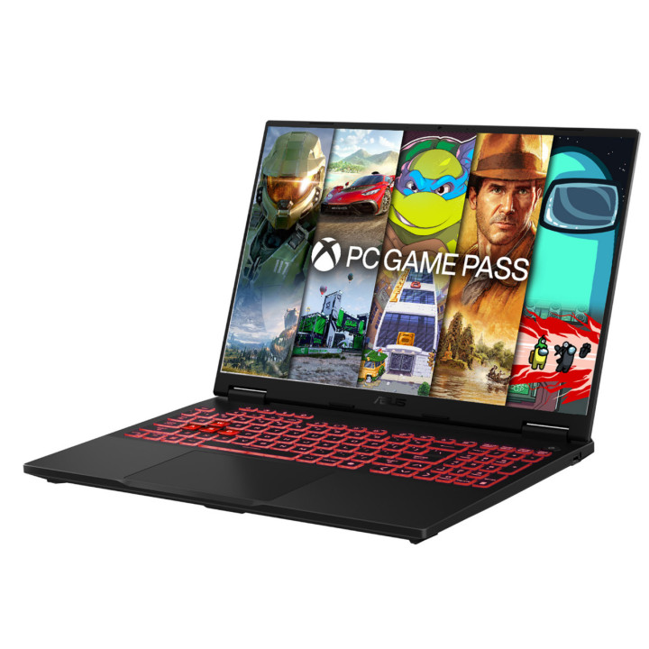 Portátil ASUS TUF A16 FA608PM 16" R9 8940HX 32GB DDR5 1TB RTX 5060 165Hz