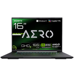 GIGABYTE AERO X16 1VH93PTC94AH laptop portátil Copilot+ PC AMD Ryzen AI 7 350 Computador portátil 40,6 cm (16") WQXGA 16 GB