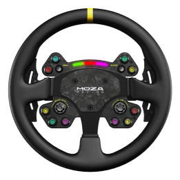 Moza Racing RS025 controlador de jogo Preto Volante PC