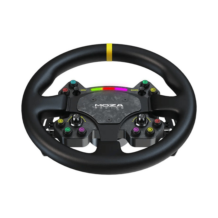 Moza Racing RS025 controlador de jogo Preto Volante PC