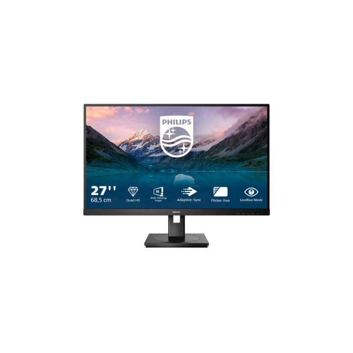 Philips 275S9JML 00 monitor de ecrã 68,6 cm (27") 2560 x 1440 pixels Quad HD LCD Preto