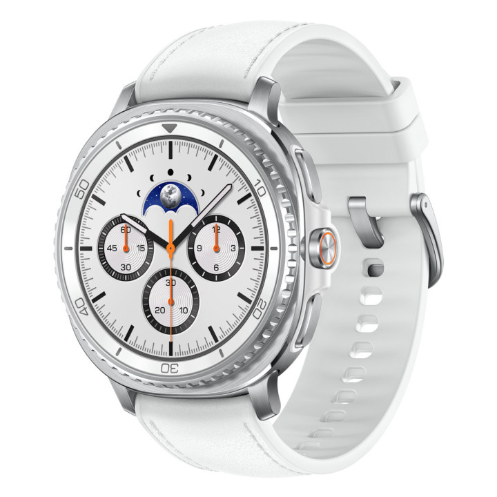 Samsung SM-L505FZWAEUB Smartwatch Relógio Desportivo 3,3 cm (1.3") AMOLED 46 mm Digital 438 x 438 pixels Ecrã táctil 4G