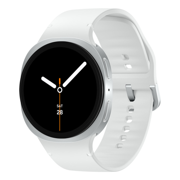 Samsung SM-L335FZSAEUB Smartwatch Relógio Desportivo 3,81 cm (1.5") AMOLED 44 mm Digital 480 x 480 pixels Ecrã táctil Prateado