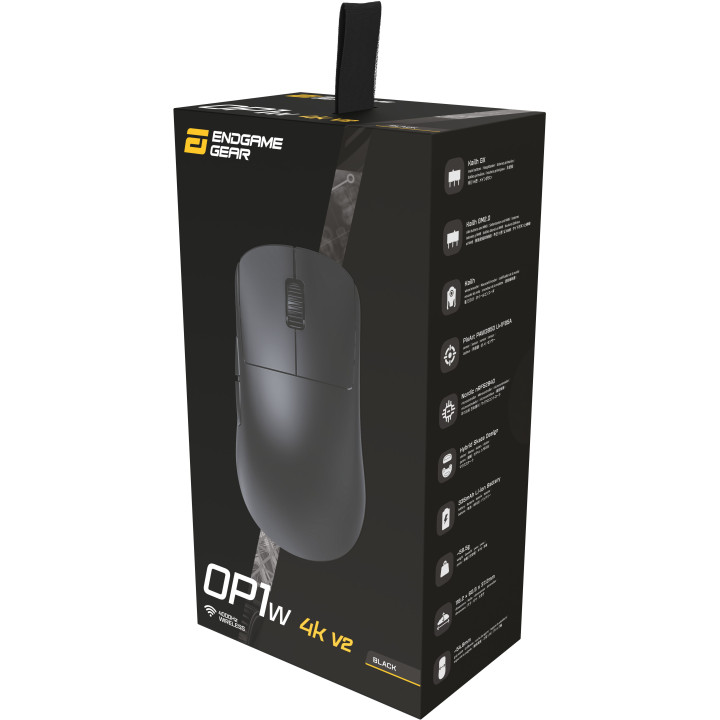 Rato Gaming Endgame Gear OP1w 4k V2 Wireless - Preto
