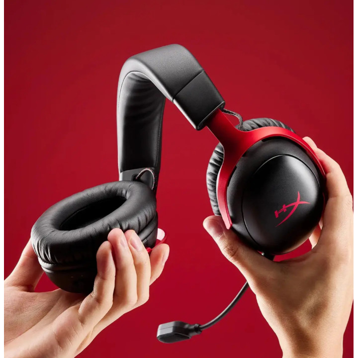 Headset gaming HyperX Cloud III S Wireless (Preto)