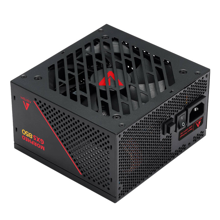 ABYSM Morpheo GX5 850W fonte de alimentação 20+4 pin ATX ATX Preto, Vermelho