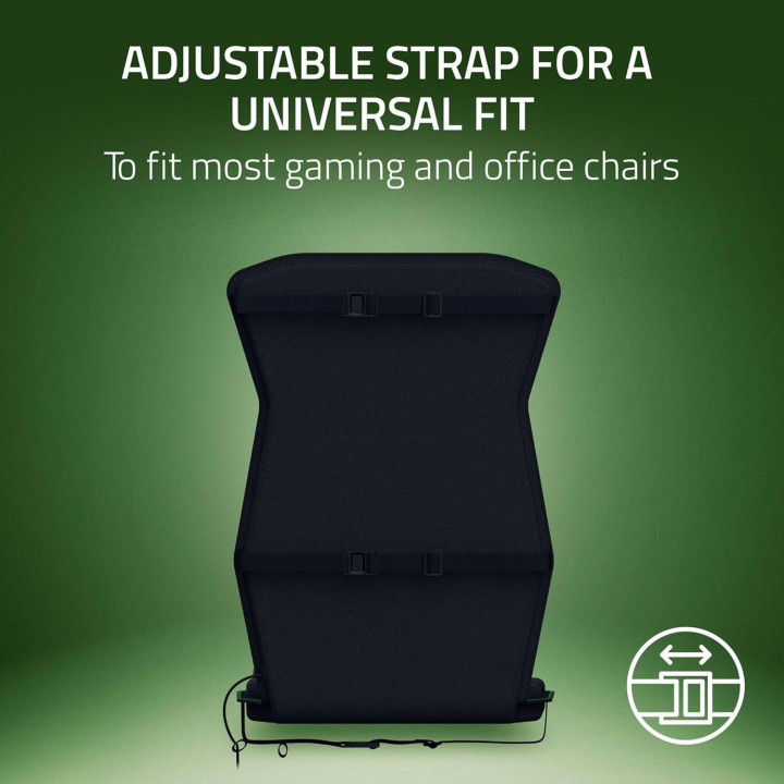 Almofada Háptica Razer Freyja Gaming Seat Cushion Preta