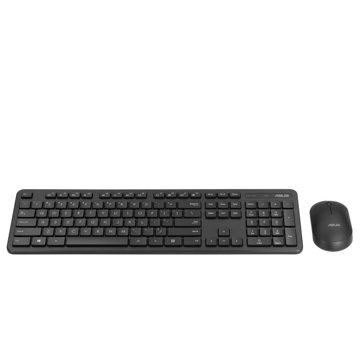 Teclado + Rato ASUS CW100 Wireless QWERTY PT Preto