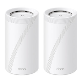 TP-Link Deco BE85 (2-Pack) Tri-band (2.4 GHz   5 GHz   6 GHz) Wi-Fi 7 (802.11be) Branco 4 Interno