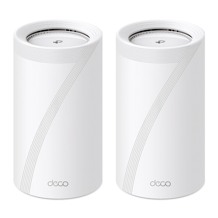TP-Link Deco BE85 (2-Pack) Tri-band (2.4 GHz   5 GHz   6 GHz) Wi-Fi 7 (802.11be) Branco 4 Interno