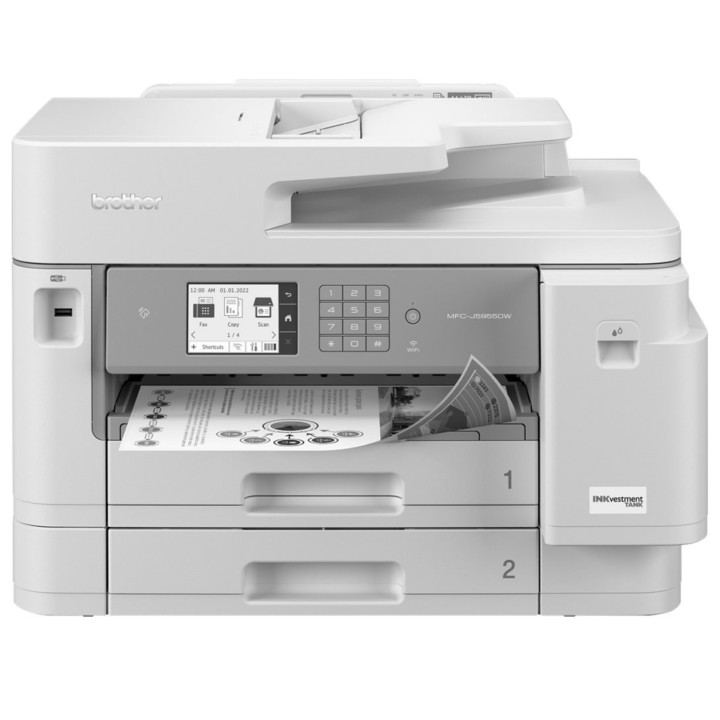 Impressora Multifunções Jato de tinta Brother MFC-J5955DW A3 1200 x