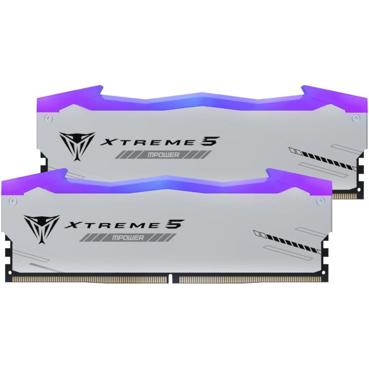 Memória Patriot Memory Viper Xtreme 5 MPower RGB White 48GB (2x24GB) DDR5 6000 MT/s