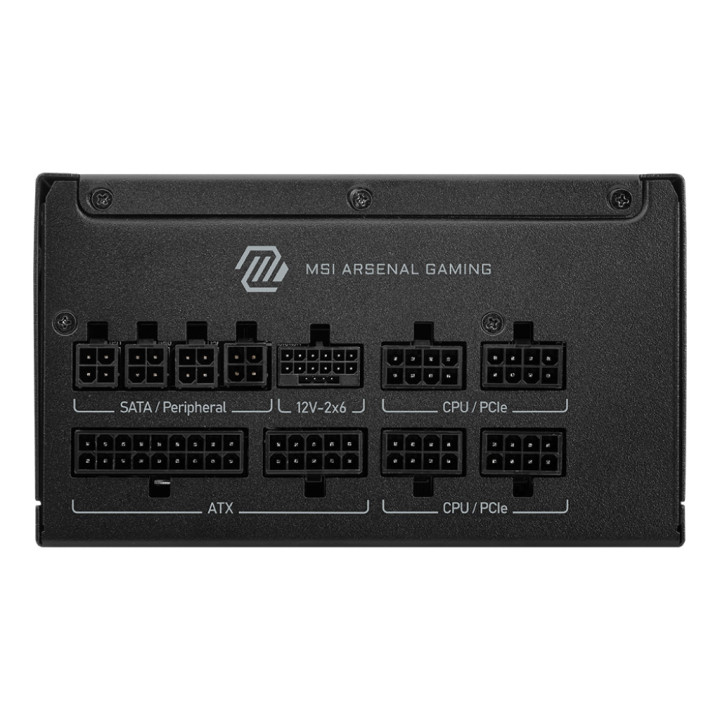 MSI MAG A850GLS PCIE5 fonte de alimentação 850 W 24-pin ATX ATX Preto