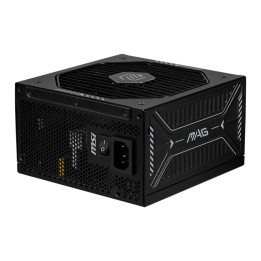 MSI MAG A850GLS PCIE5 fonte de alimentação 850 W 24-pin ATX ATX Preto