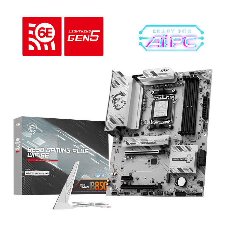 Motherboard MSI B850 GAMING PLUS WIFI6E AMD B850 AM5 ATX