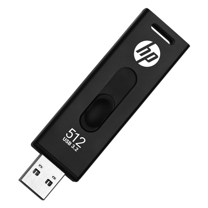 Pendrive HP x911w 512GB USB Type-A 3.2 Gen 1 (3.1 Gen 1) Preta