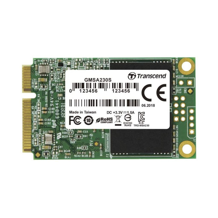 SSD Transcend mSATA 230S 128GB Serial ATA III 3D NAND