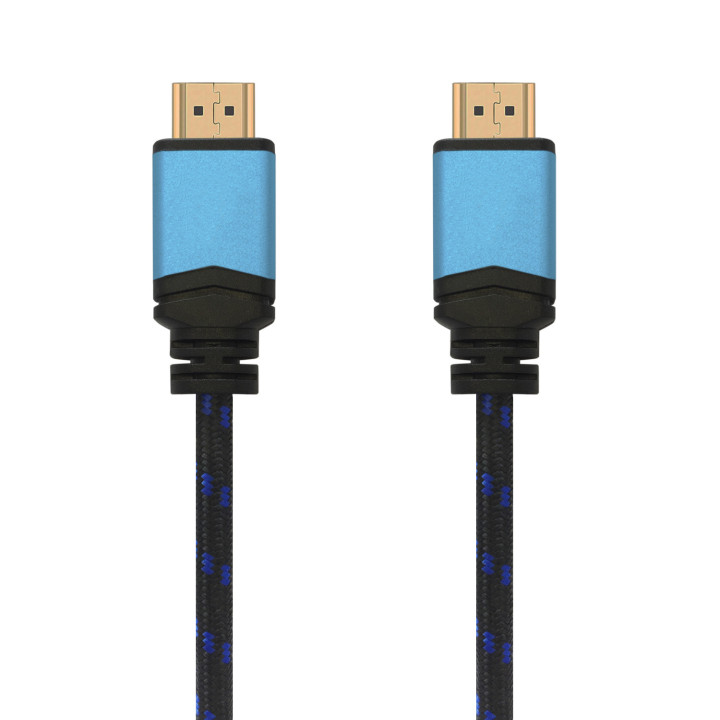 AISENS A120-0358 cabo HDMI 3 m HDMI Type A (Standard) Preto, Azul