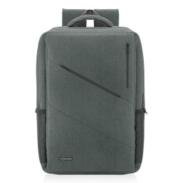AISENS ASBG-BP085-GR mala para portáteis 39,6 cm (15.6") Mochila Cinzento