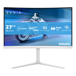 Philips Evnia 5000 27M2C5201L 00 LED display 68,6 cm (27") 1920 x 1080 pixels Full HD LCD Branco