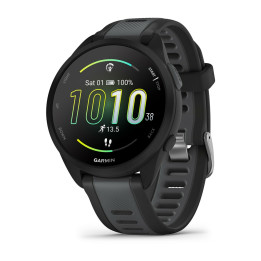 Garmin Forerunner 165 Music 3,05 cm (1.2") AMOLED 43 mm Digital 390 x 390 pixels Ecrã táctil Preto GPS