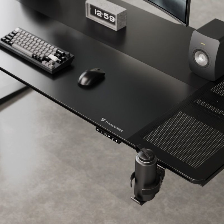 Secretária Gaming ThunderX3 LAB-X - Preta (Dual Boxes)